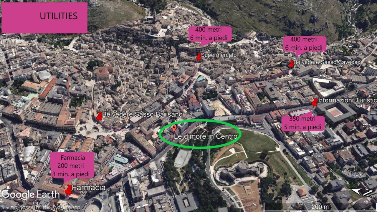 Le Dimore In Centro Con Parcheggio E Self Check-In ماتيرا المظهر الخارجي الصورة